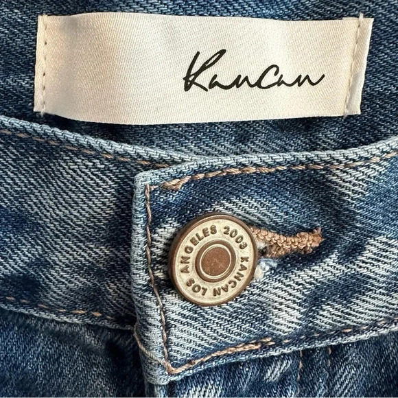 NEW KanCan Dixon Ultra High Rise 90's button fly Boyfriend Jeans size 11/29 NWT - Picture 6 of 12